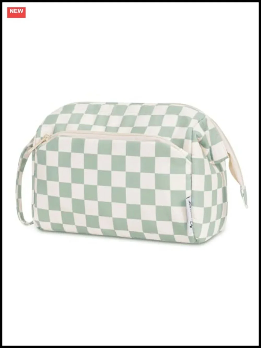 Wide Open Travel Makeup Bag Toiletry Case with Multiple Compartments,